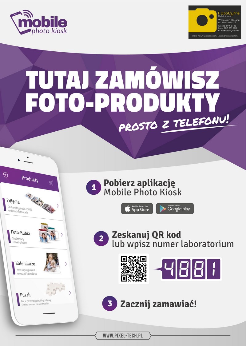 CYFRA Działdowo Mobilny fotokiosk 1